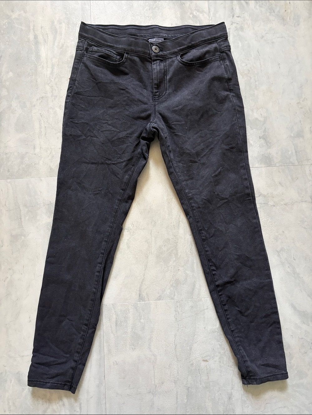 J. Jill denim five pocket legging  black  stretch women’s size 6
EUC